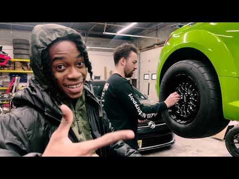 Putting 15inch Belaks on my TTRS + Crazy Test Hits ( how to fit a 15inch wheel on a TTRS)