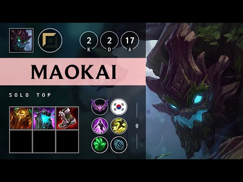 Maokai Top vs K'Sante - KR Master Patch 25.12