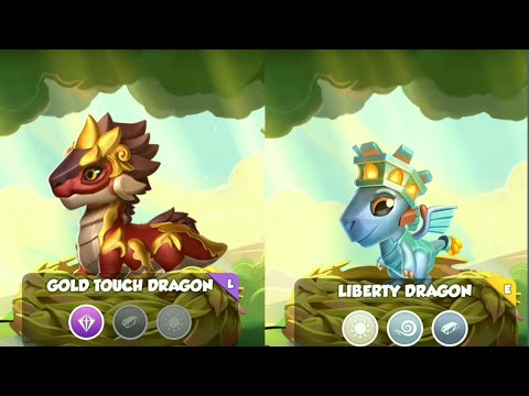 Hatched Gold touch dragon and liberty Dragon_DML