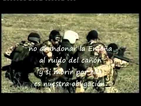 Himno Infanteria de Marina Española con letra