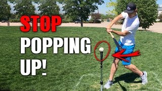 How To: Baseball Hitting Drills To STOP POPPING UP!