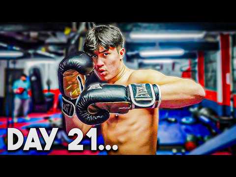 I had My First Boxing Fight With Only 21 Days Training!