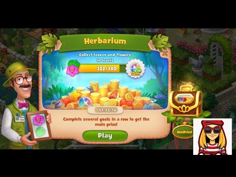 Herbarium ~ Gardenscapes Level 4078-4084