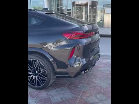 “BMW X6 M Competition  Sapphire Black 🖤 V8 TwinPower Turbo S63 625 Hp @ 6000 rpm  Torque 750 NM @