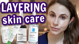 How to layer skin care products| Dr Dray