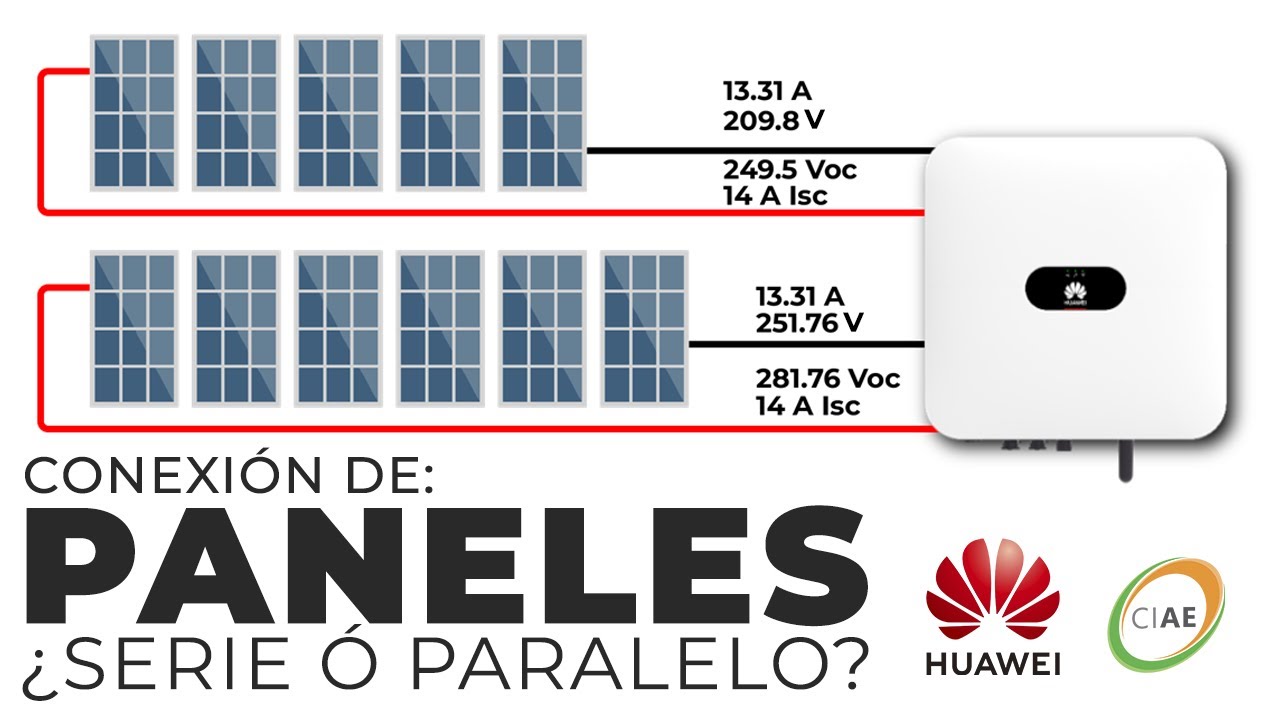 Cuando hacer un circuito en Serie y cuando uno en Paralelo en Energía Solar