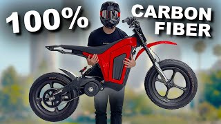 My New E-Bike is 100% Carbon Fiber!