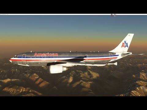 4k Inbuilds A300-600 SCEL Santiago Chile DILOK 5A Dep ASIMO 1B Arr ILS Z Rwy 17L Cat II & III Approa
