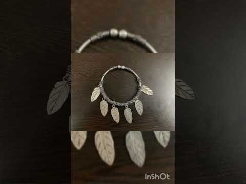 None party wear german silver adjustable charm bracelet for ...