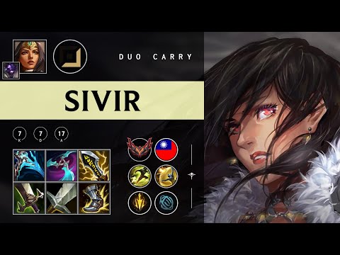 Sivir ADC vs Ezreal - TW Grandmaster Patch 25.22