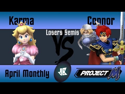 [PM] dB April 2017 Monthly - Karma (Peach) vs Connor (Roy, Sheik) - Winners Semis
