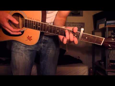 How to play Te Amo - Trevor Hall on the guitar - chords and strumming pattern