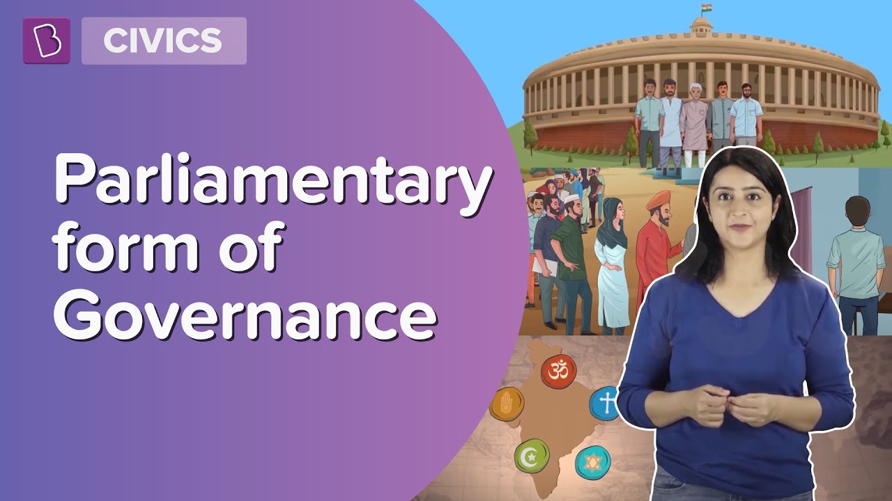 Video explaining the parliamentary system of government in India