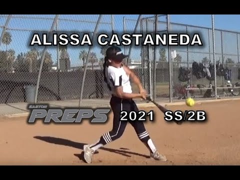 2021 Alissa Castaneda Shortstop and Second Base Softball Skills Video
