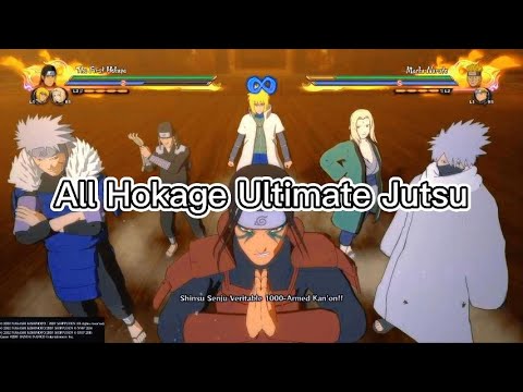 All Hokage Ultimate Jutsu | Team Ultimate Jutsus! - Naruto Shippuden Ultimate Ninja Storm 4