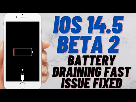 iOS 14.5 Beta 2 Battery Draining Fast Issue Fixed On iPhone