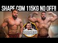 MEU SHAPE COM 115KG NO OFF IMPRESSIONOU O COACH!! *não esperava essa reação dele*