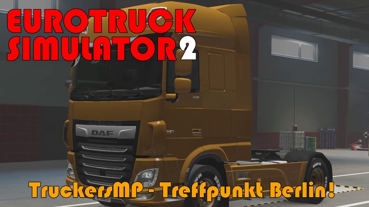 #ets2  Woody am Berliner Rastplatz... Undertaker fährt spazieren! #truckersmp  #eurotrucksimulator2