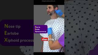 NG Tube (Nasogastric) Placement NEX Measurement #nursing #shorts