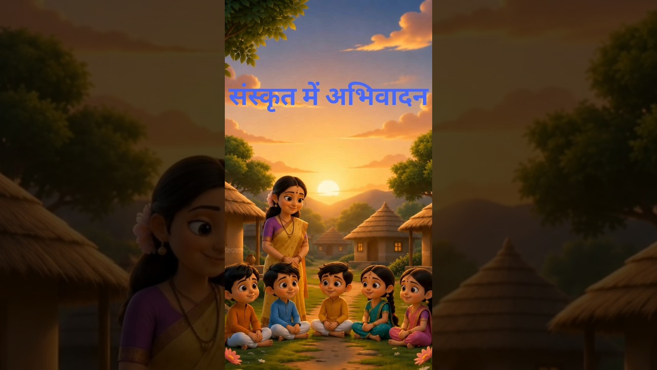 #learn🤗 #sanskrit🤩 #abhivadan🙏🇮🇳 #viralvideo🥳 #likeandsubscribe🙏👍