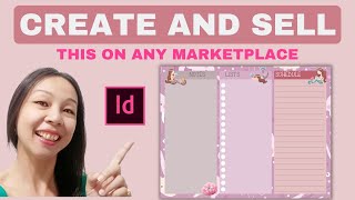 Design A Cute Printable Planner For Kids in Indesign + Freebie