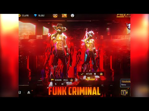 FUNK CRIMINAL FREE FIRE EDIT 😎🔥 #funk 