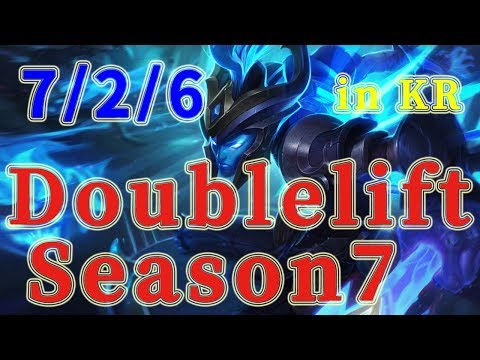 TSM Doublelift Kalista ADC vs Tristana Patch 7.19