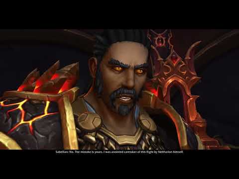 Wrathion & Sabellian Argument - Cutscene - World of Warcraft Dragonflight
