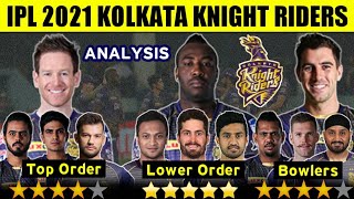 IPL 2021 - Kolkata Knight Riders Analysis | IPL 2021 KKR RATINGS | KKR Team Analysis IPL 2021