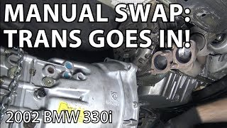 BMW E46 Manual Swap Project: Transmission Installation DIY