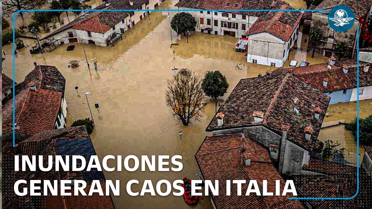 Inundaciones y derrumbes en el norte de Italia dejan dos desaparecidos y viviendas destruidas