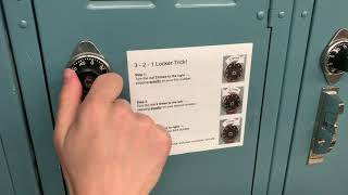 How to Open a Locker (for middle schoolers)