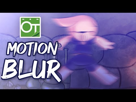 How to add MOTION BLUR in Opentoonz 1.4