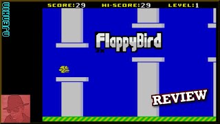 Flappy Bird ZX : Homebrew from 2014 - on the ZX Spectrum 128K !! with Commentary