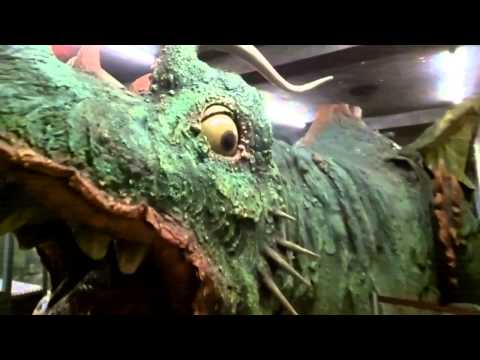 The Old Der Drachenstich Dragon at the Drachemuseum, Furth Im Wald, Germany