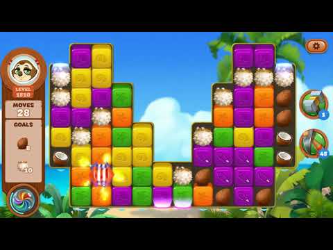 Lost Island Blast Adventure Level 1810 NO BOOSTERS - A S GAMING