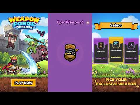 Weapon Forge Defense video thumbnail