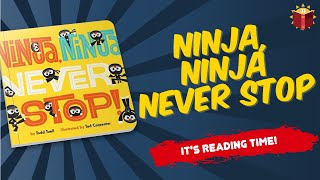 Ninja Ninja Never Stop By Todd Tuel | Reading Books For Kids gameplay video by mtetley, 2:52 duration