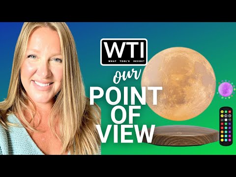 FIRPOW Levitating Moon Night Light - WTI product video review