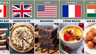 Famous Dessert From Different Countries