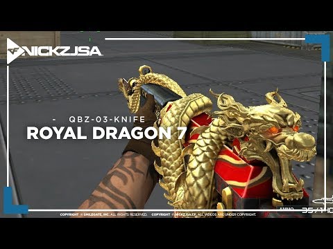 QBZ-03-Knife-Royal Dragon 7 | CROSSFIRE China 2.0