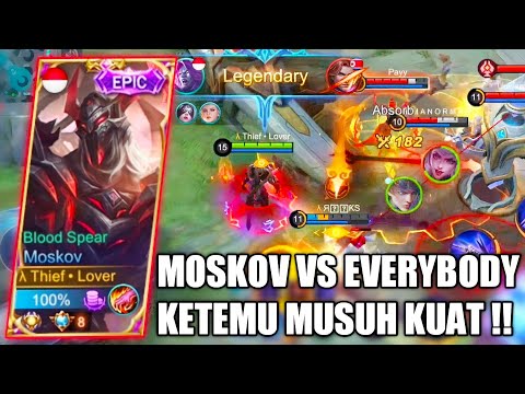 MOSKOV VS EVERYBODY, GAMEPLAY YANG SANGAT SERU!! - MOBILE LEGENDS