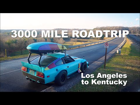 3000 Mile Roadtrip in the Datsun 280ZX From CA to KY