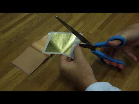 Linova.nl | Werken met Bladgoud - Vast op Vloei (Transfer)