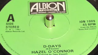 Hazel O&#39; Connor - D-Days (1981 7&quot; Single)