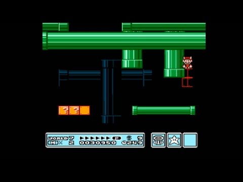 Super Mario Bros 3 Red Pipe Glitch
