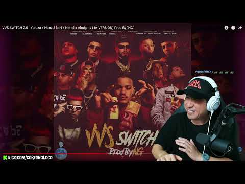 Coreano Loco reacciona a VVS SWITCH Version IA 👹🔥