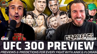 UFC 300 Breakdown & Predictions For Every Fight with Jon Anik, Kenny Florian & Brian Petrie |A&F.481