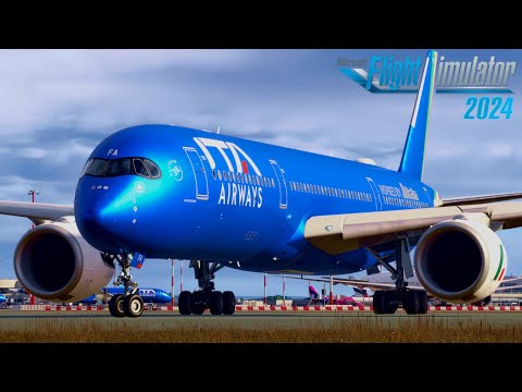 Flight Simulator 2024: A350-900 | Rome ✈ Tokyo | RTX™ 4090 | ITA Airways Full Flight