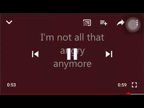 I’m not angry anymore 1 hour